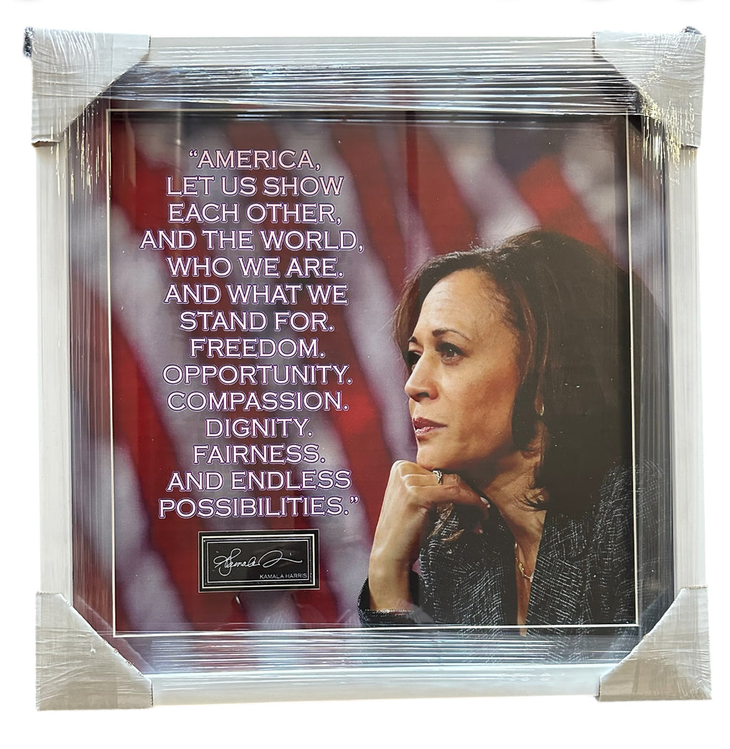 Kamala Harris with Quote