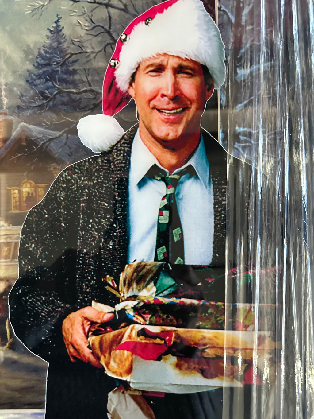 Christmas Vacation Autographed with LED Lighting