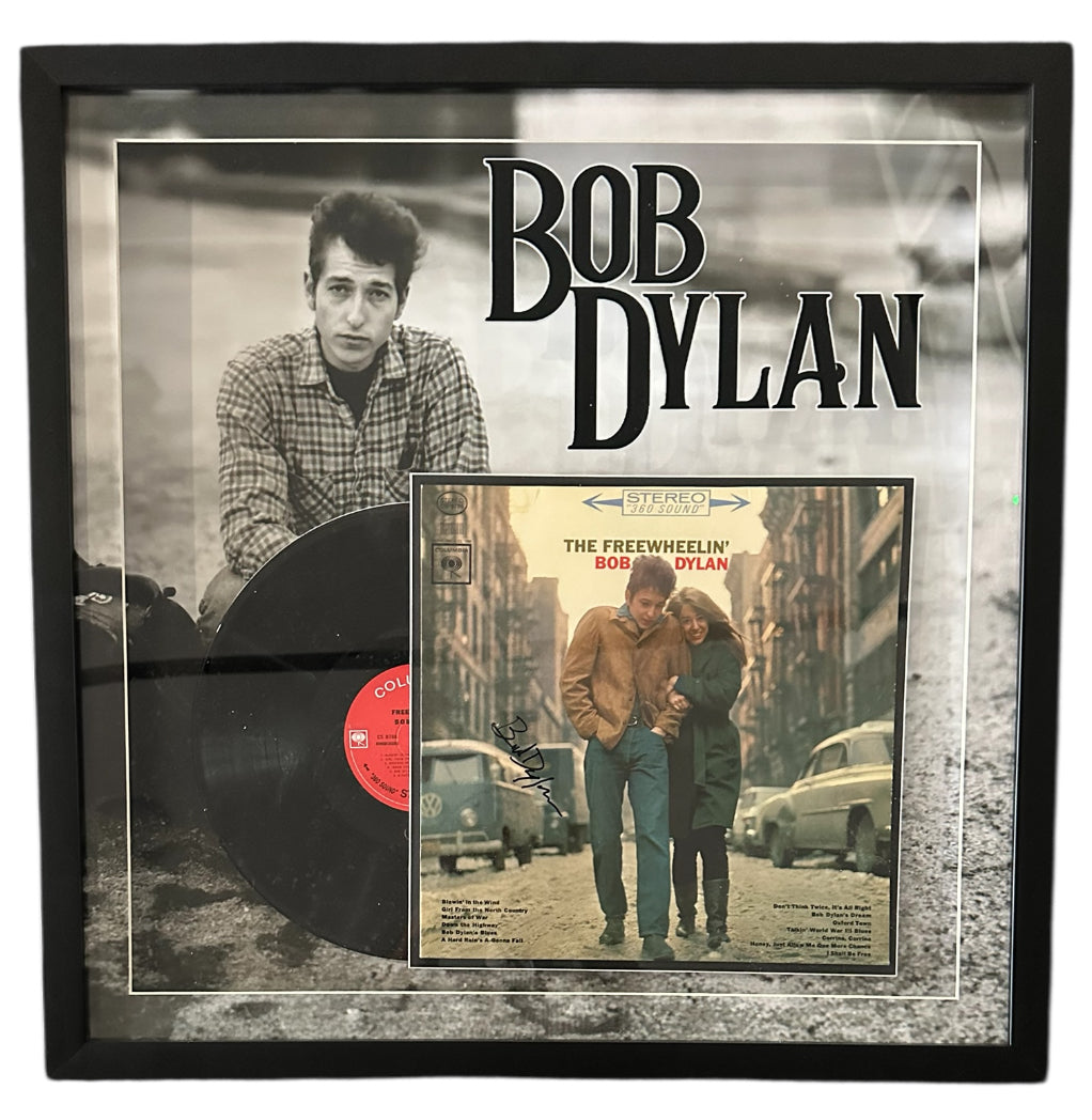 Bob Dylan Autographed "The Freewheelin" Album