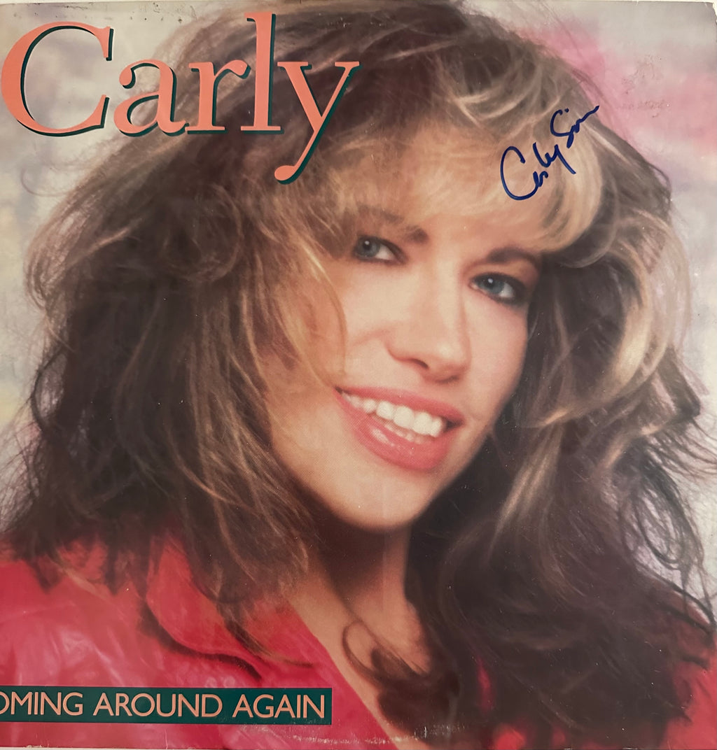 Carly Simon - "Coming Around Again" signed album