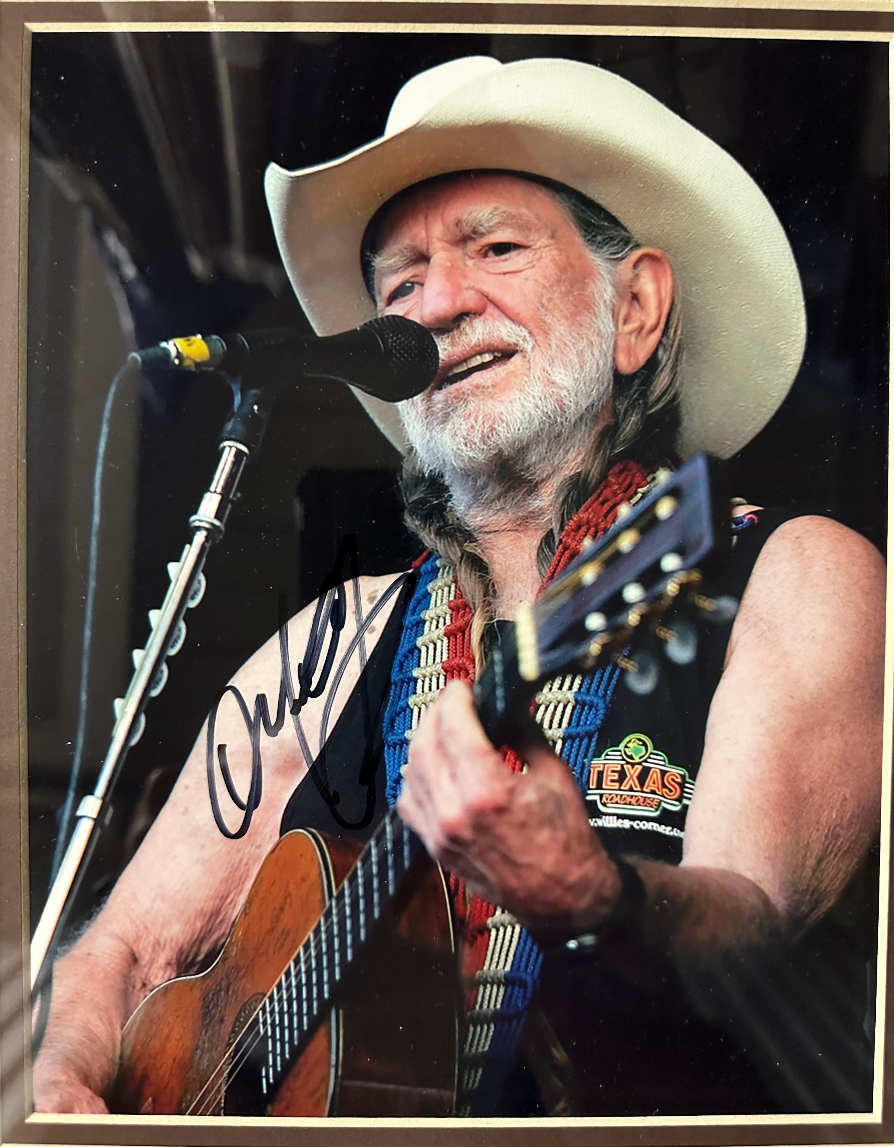 Willie Nelson - Country Music Legend Autographed