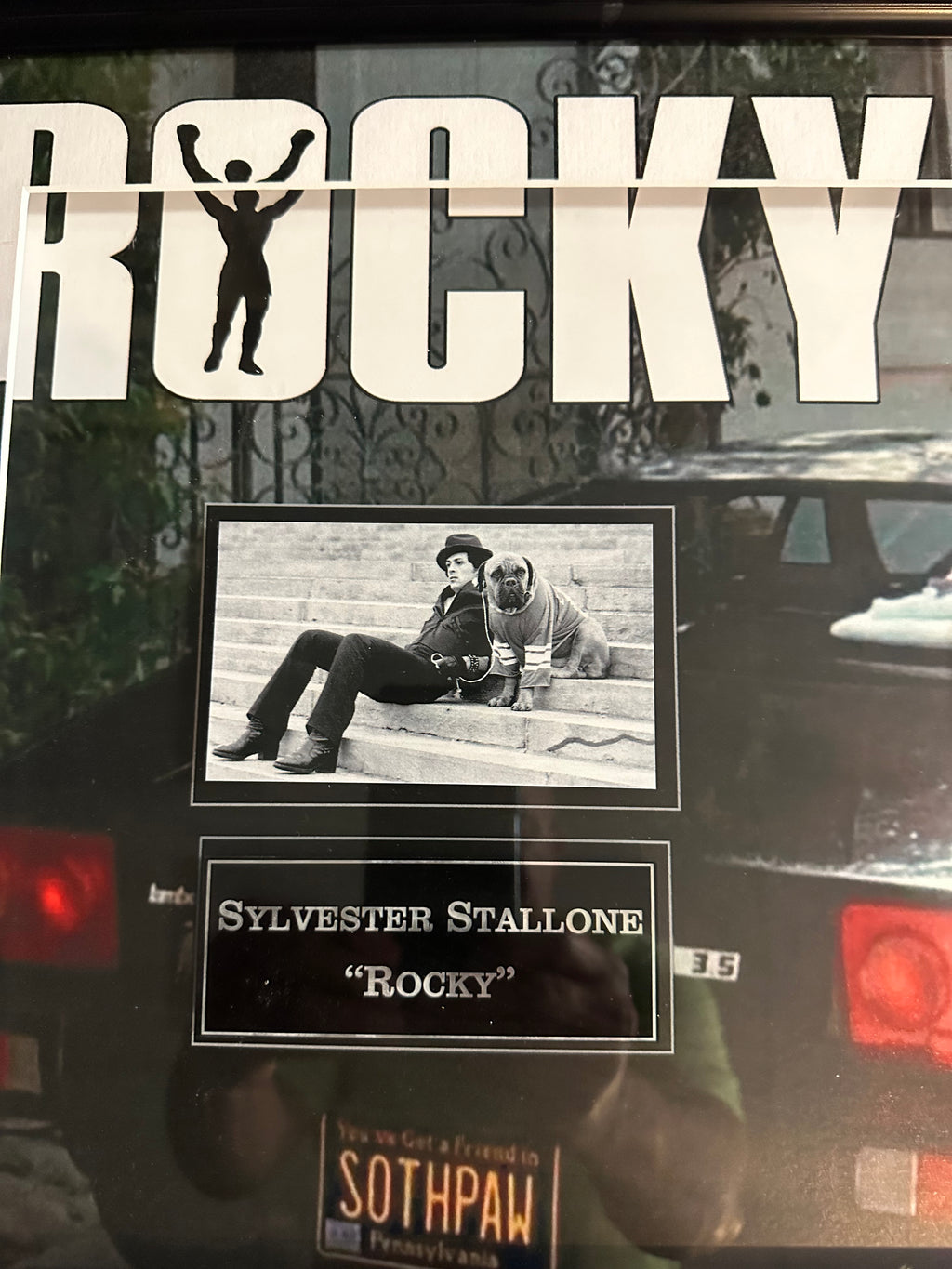 Rocky 3D with license plate (Facsimile)