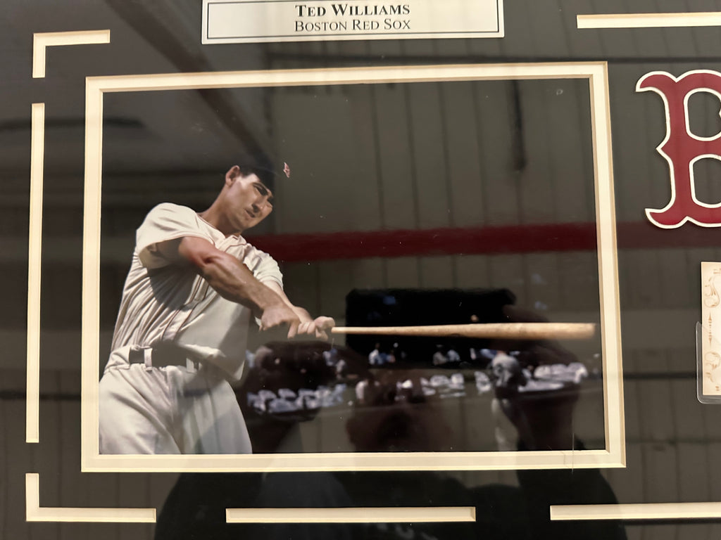 Boston Red Sox - Ted Williams with Replica Legendary Autograph