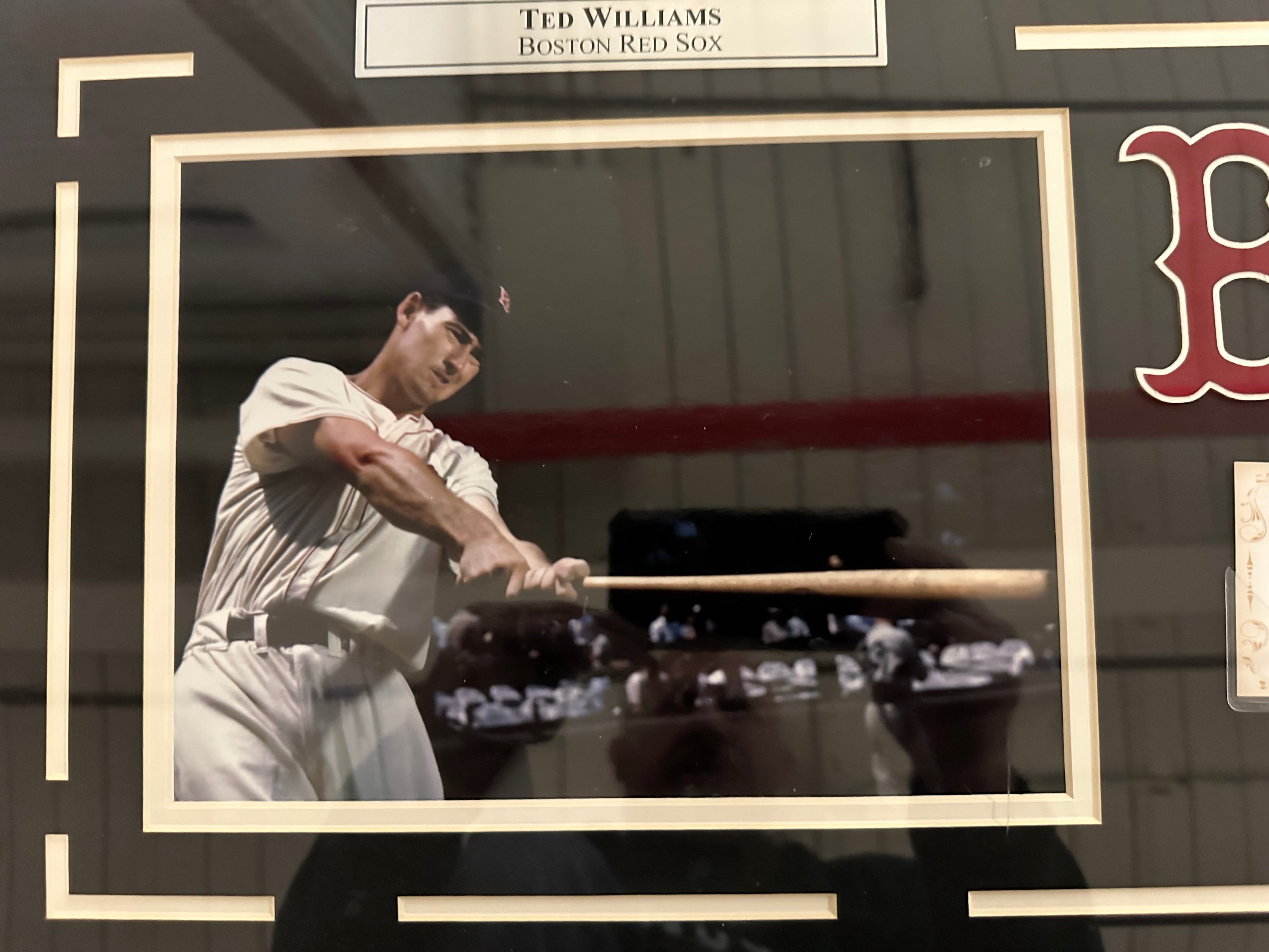 Boston Red Sox - Ted Williams with Replica Legendary Autograph