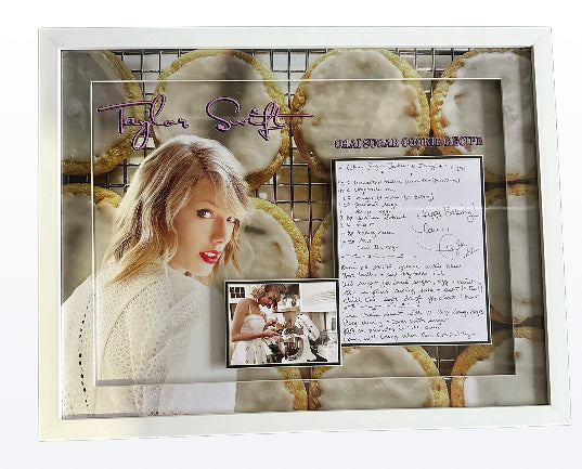 Taylor Swift making Chai Cookies with her replica Recipe