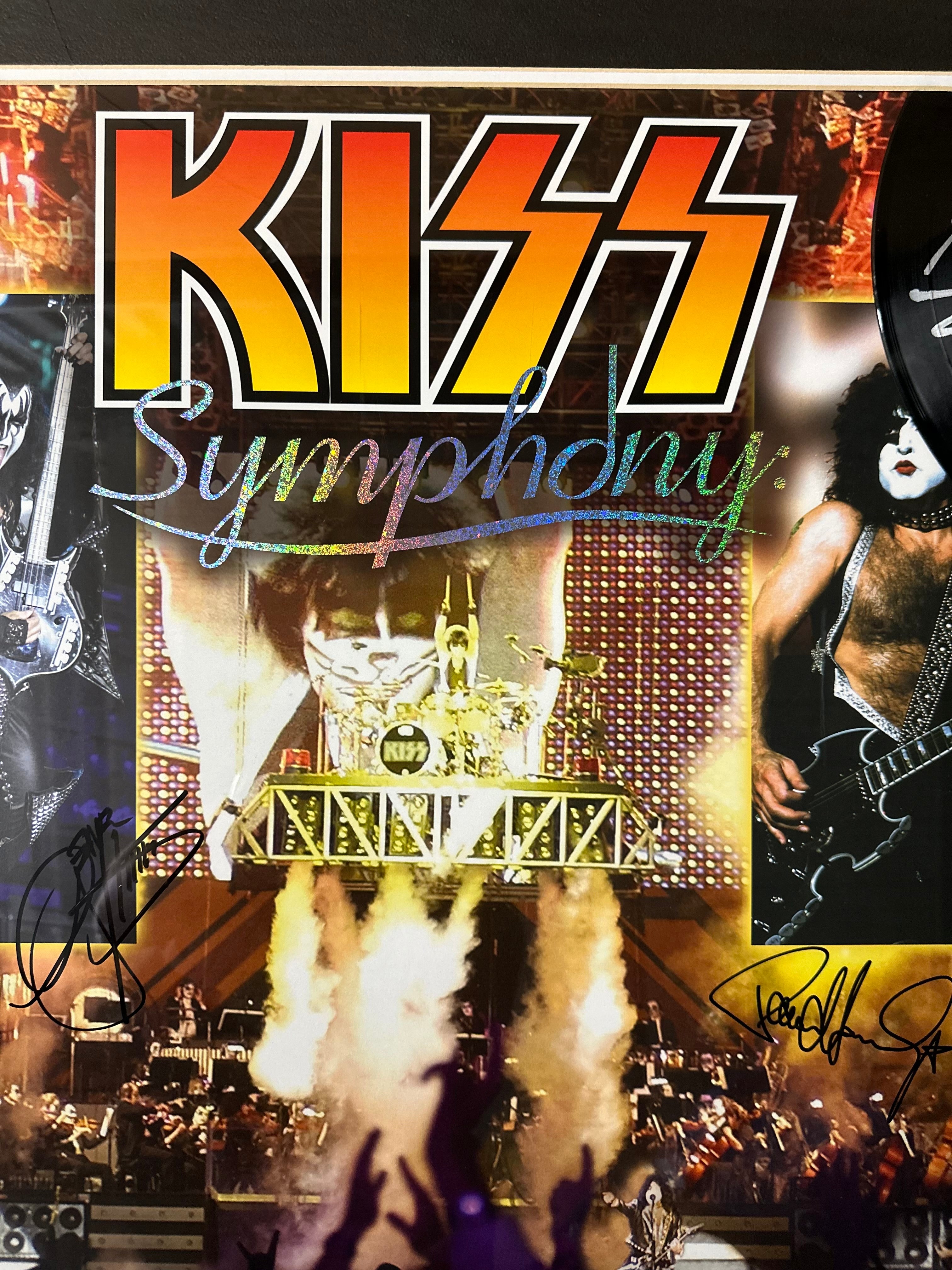 KISS Autographed by Original 4 and Tommy Thayer