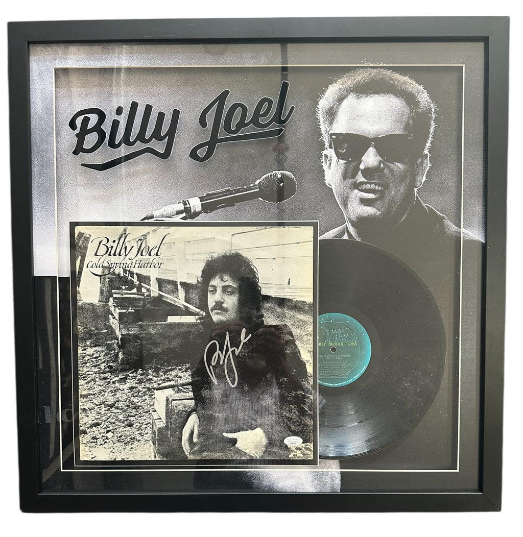 Billy Joel autographed "Cold Spring Harbor" album