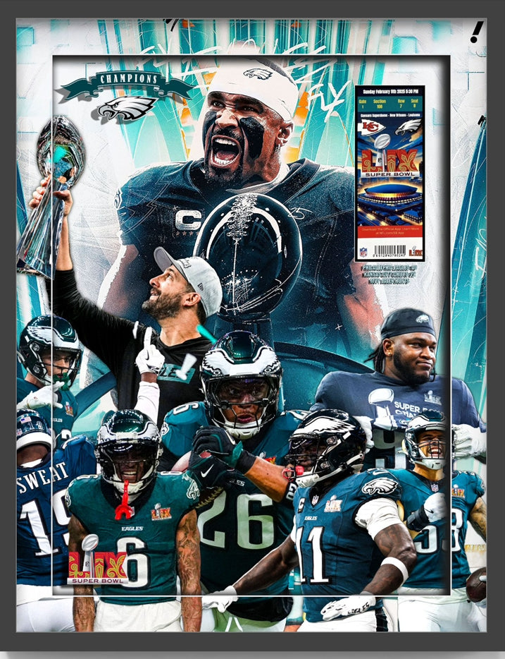 Philadelphia Eagles - 2025 NFL Super Bowl LIX Champions