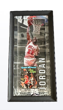 Michael Jordan - Autographed (Shadow Box with LED)