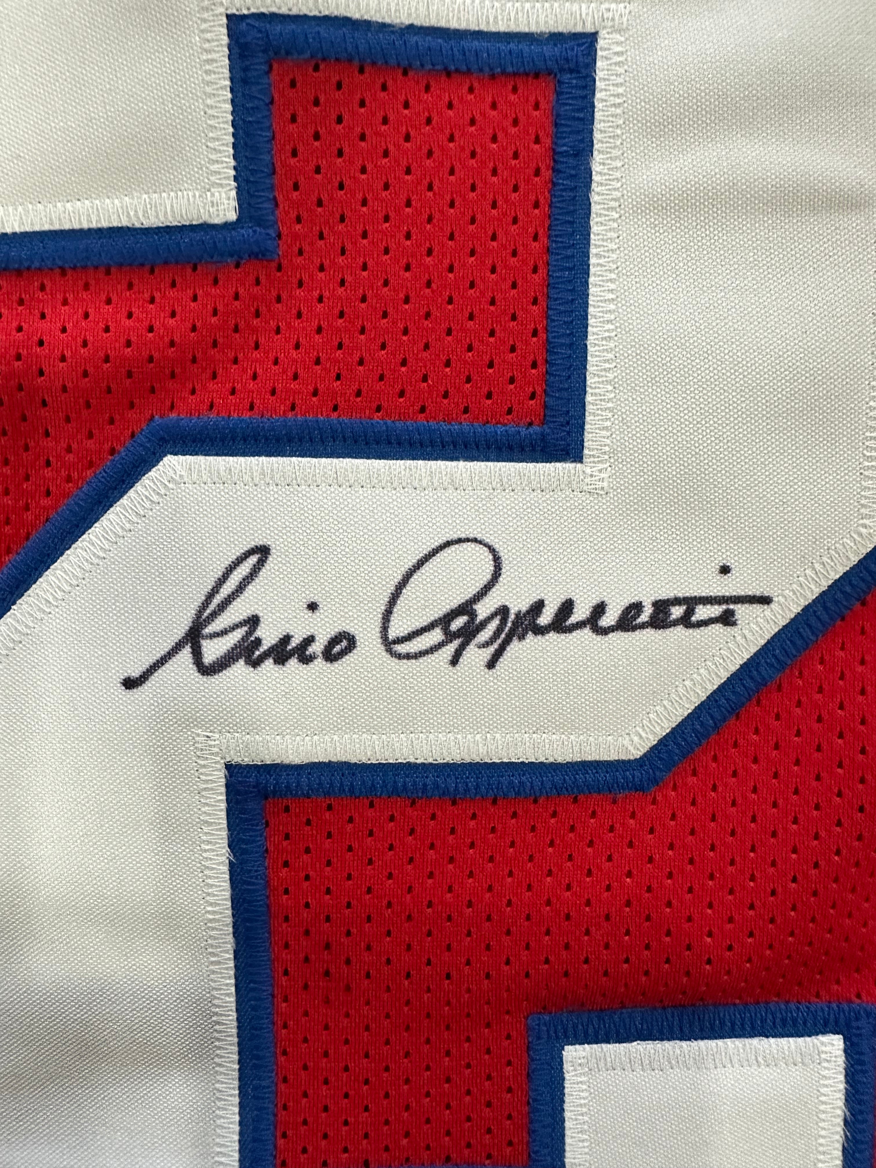 New England Patriots - Gino Cappelletti Autographed Football Jersey