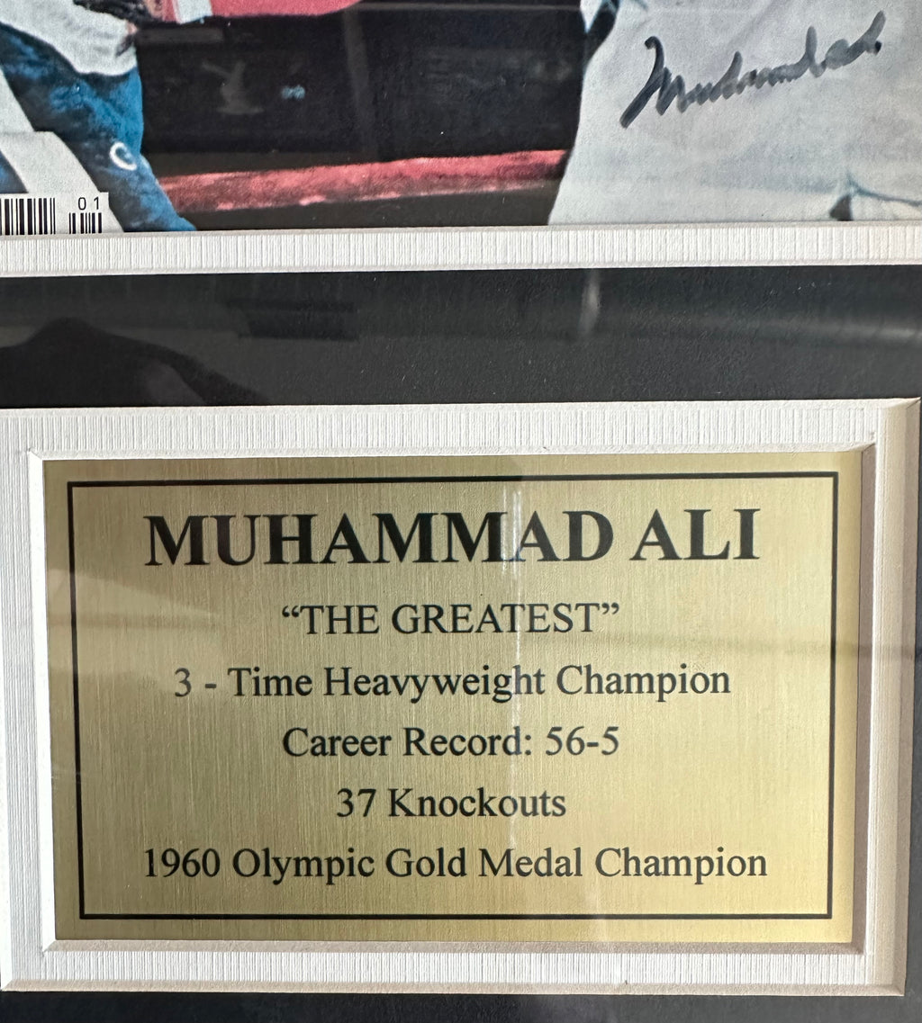 Muhammad Ali "The Greatest" - Autographed