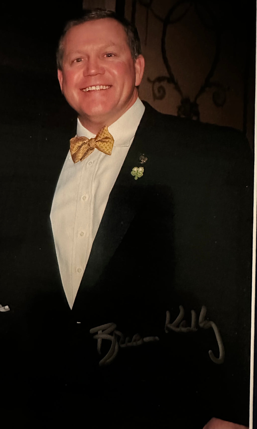 Notre Dame - Holtz, Parseghian & Kelly autographed