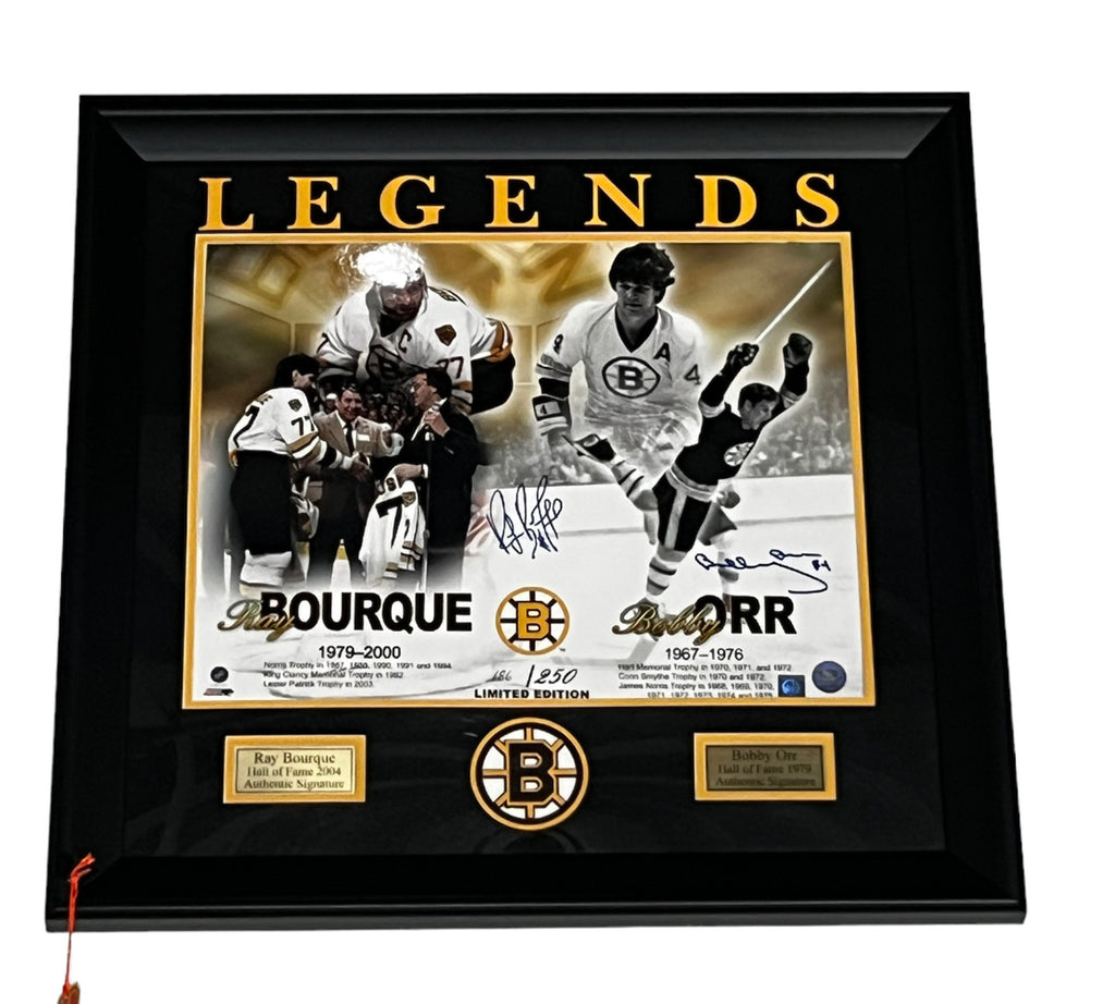 Boston Bruins Legends - Ray Bourque & Bobby Orr