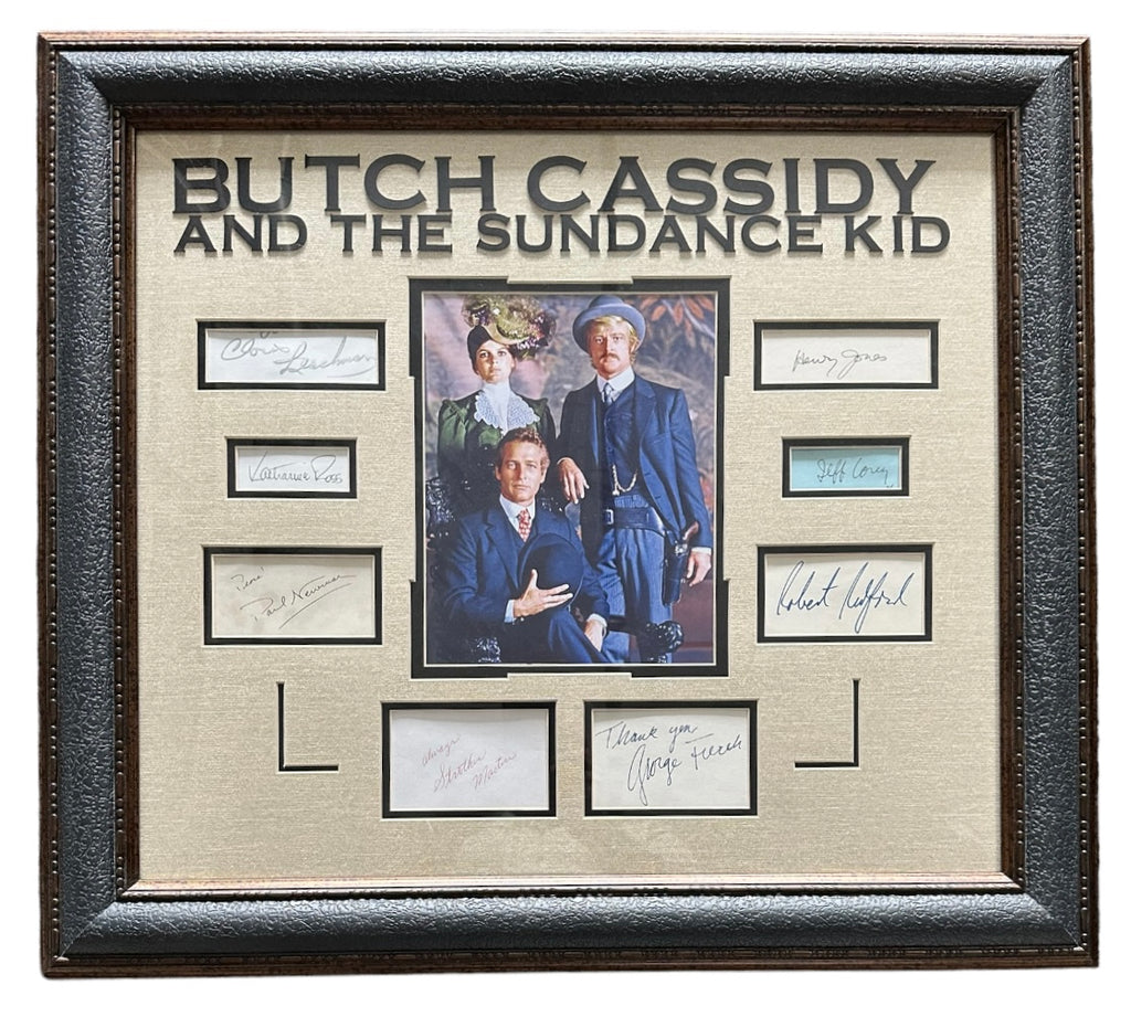Butch Cassidy and the Sundance Kid - Cast Autographed