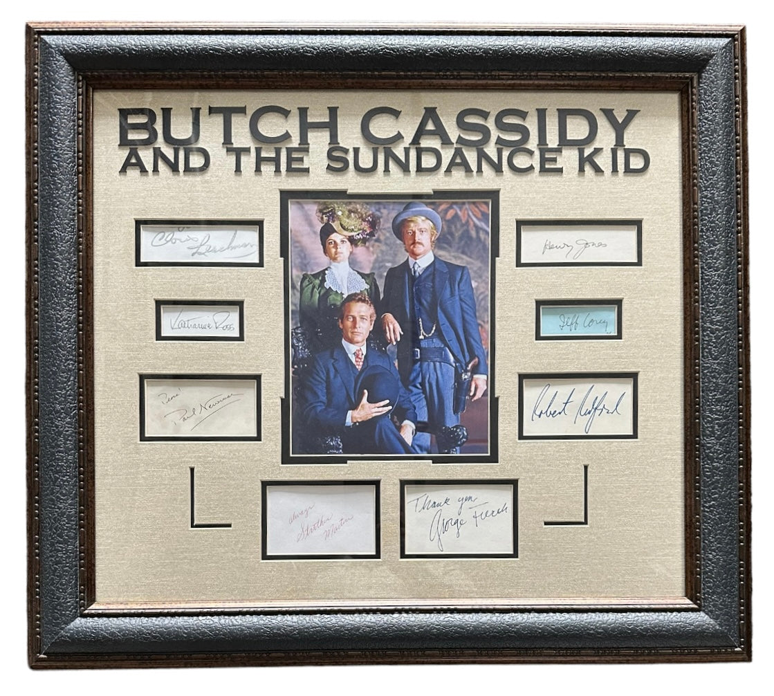Butch Cassidy and the Sundance Kid - Cast Autographed
