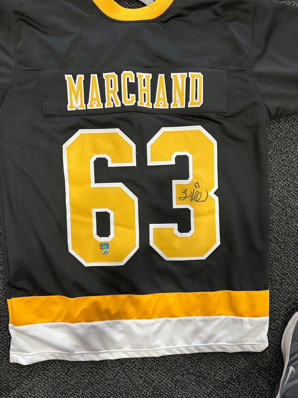 Boston Bruins - Brad Marchand Autographed Hockey Jersey