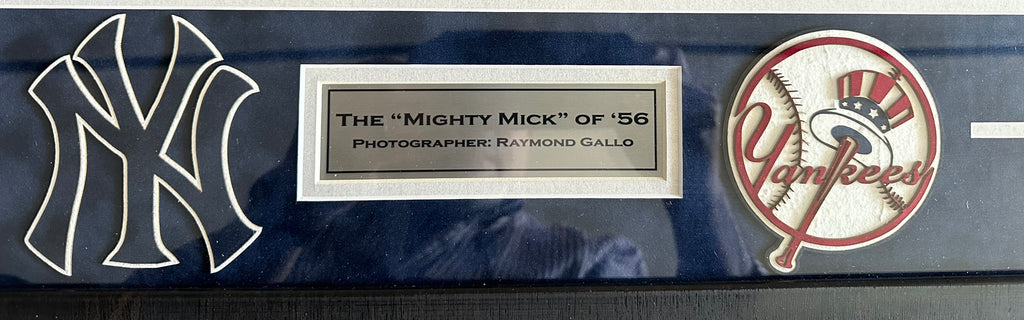Mickey Mantle Autographed - "Mighty Mick" of '56