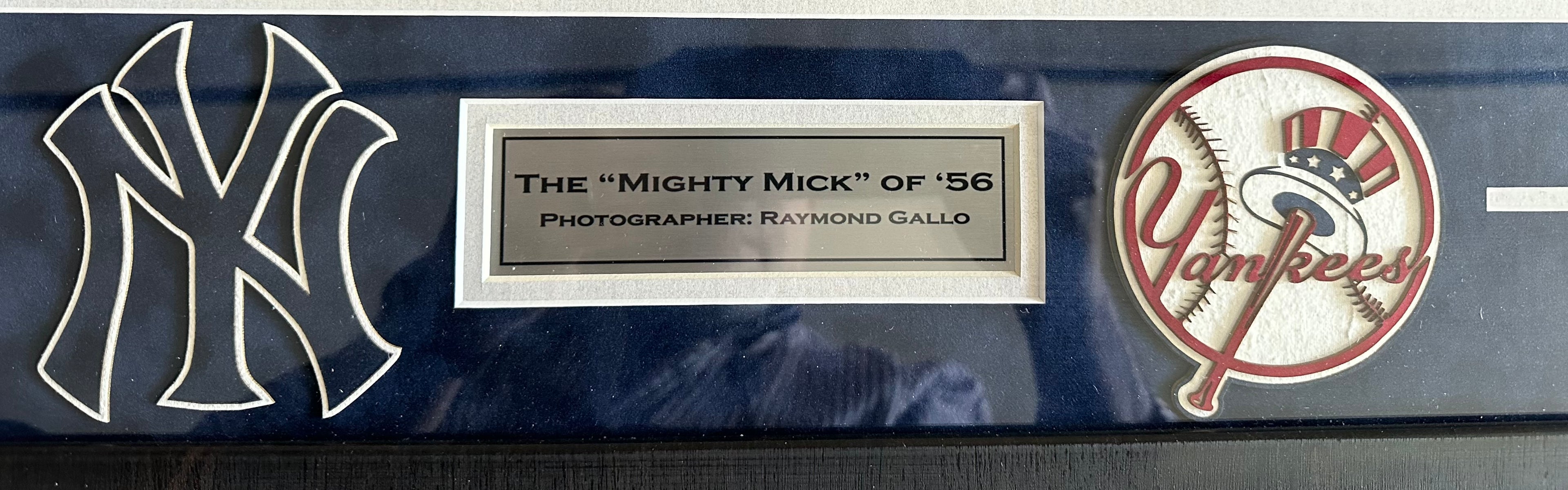 Mickey Mantle Autographed - "Mighty Mick" of '56