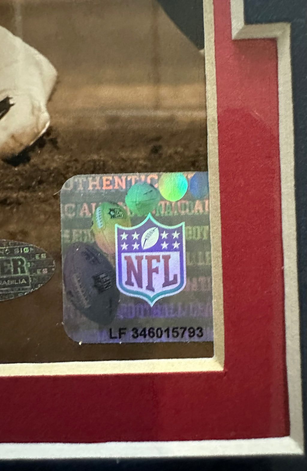 New York Giants - Eli Manning Autographed