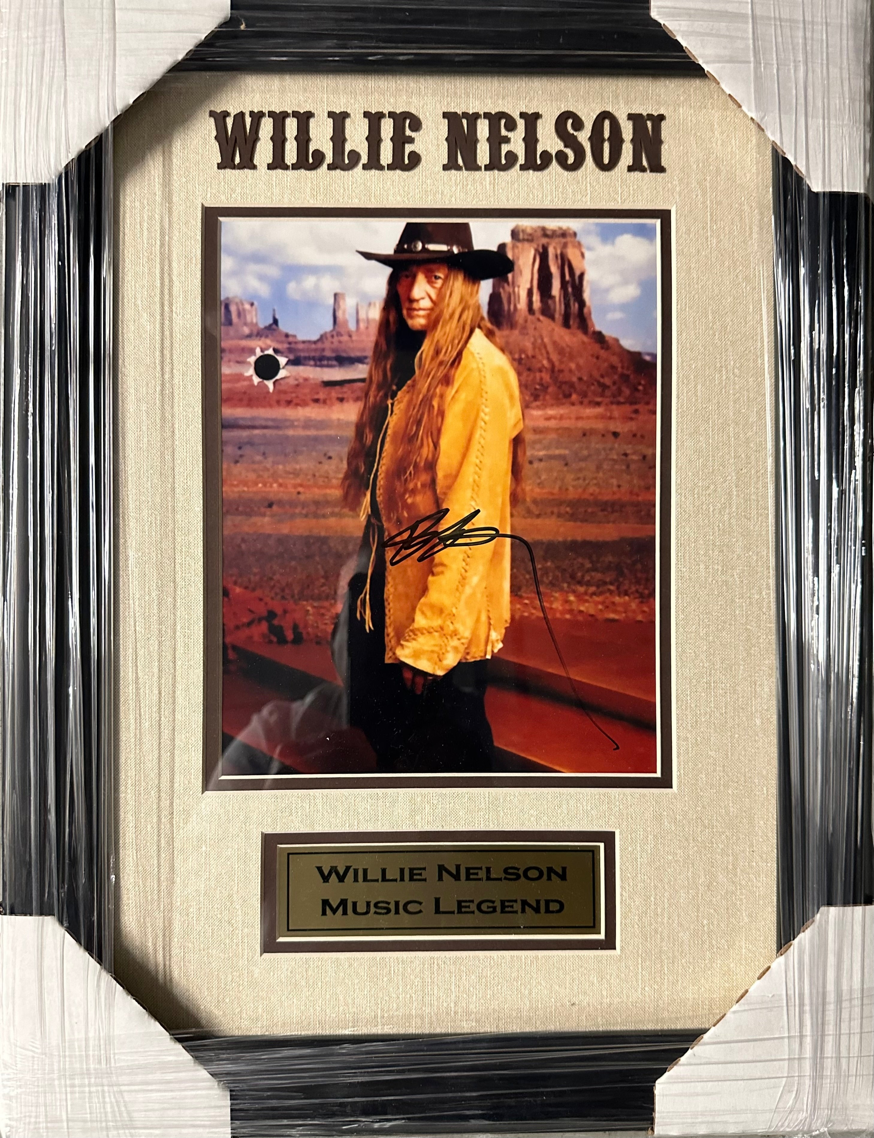 Willie Nelson - Country Music Legend Autographed