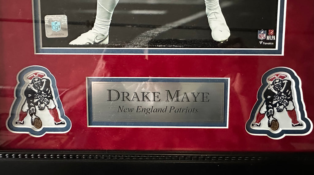 New England Patriots - Drake Maye 10x14 photo unsigned