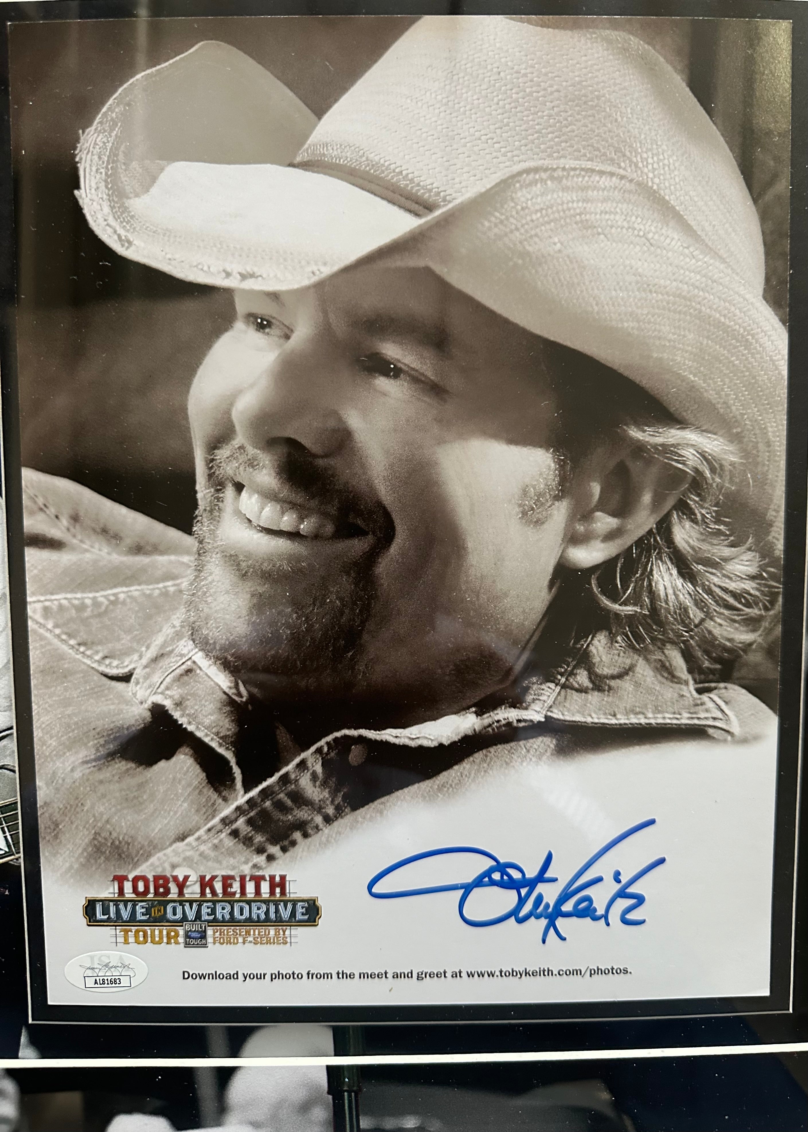 Toby Keith - Live Overdrive Autographed