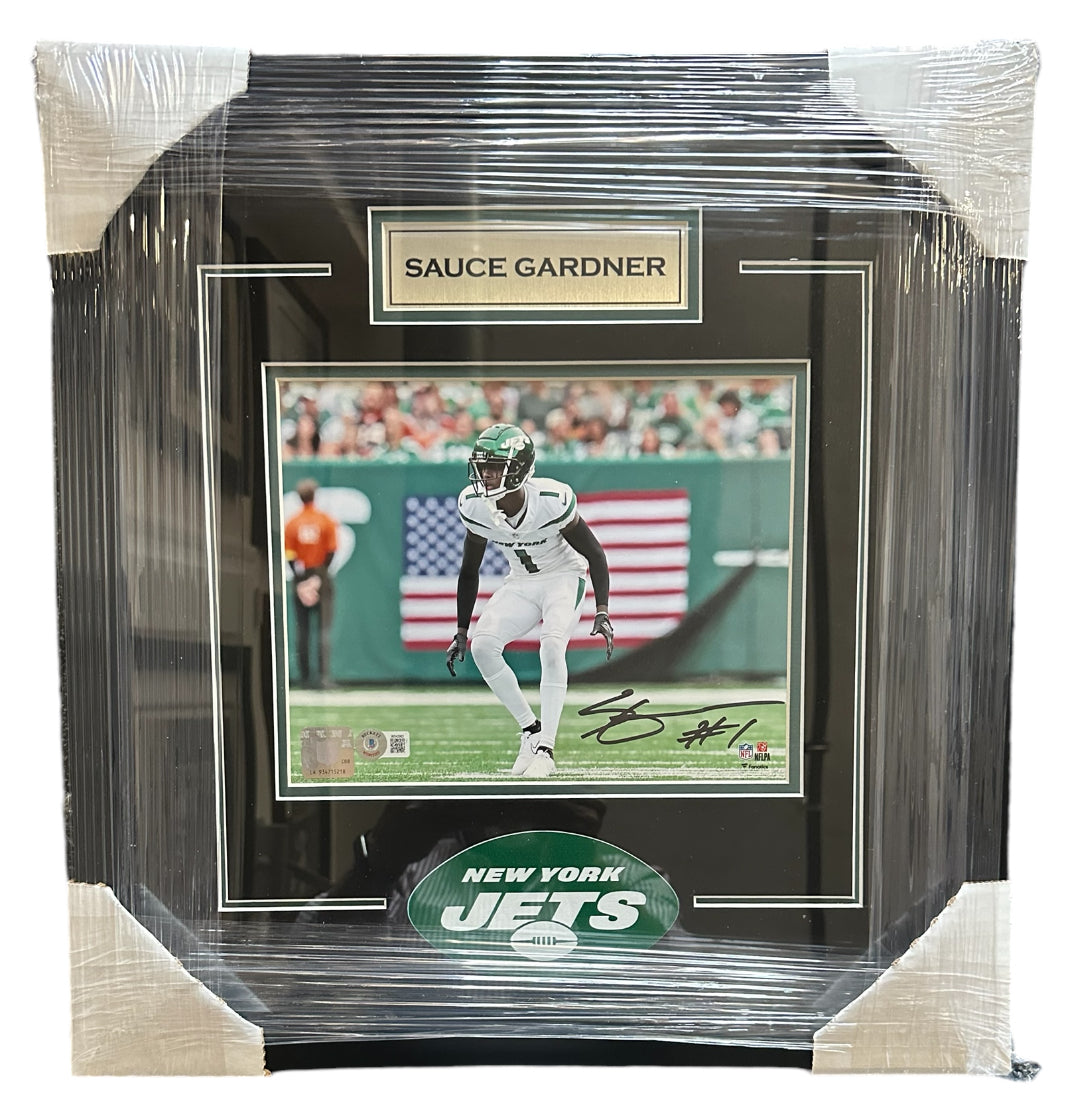NY Jets - Ahmad "Sauce" Gardner Autographed