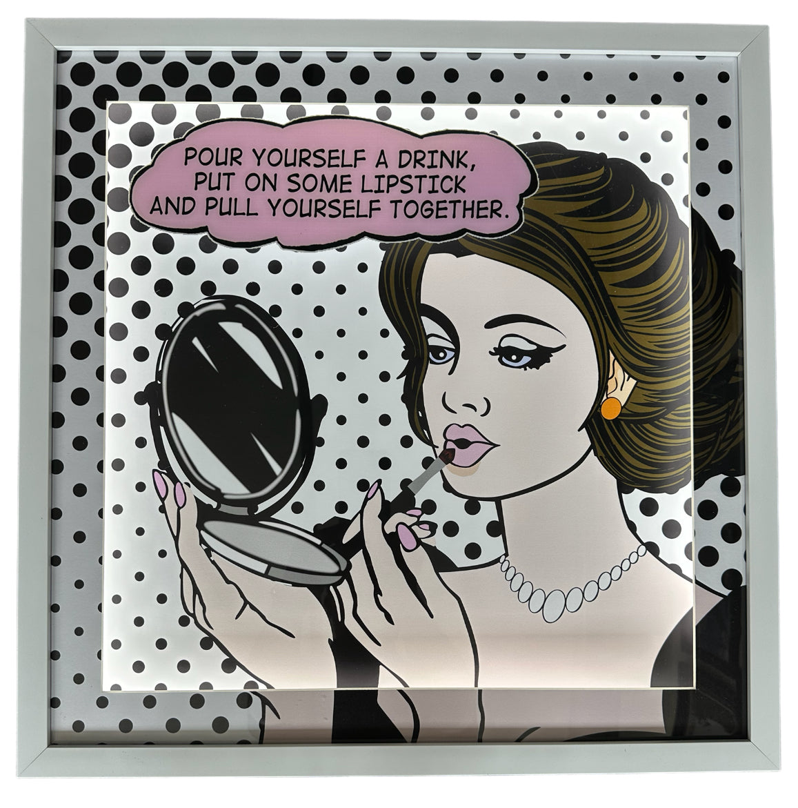Pop Art For Women - 3D Shadow Box with LED lighting