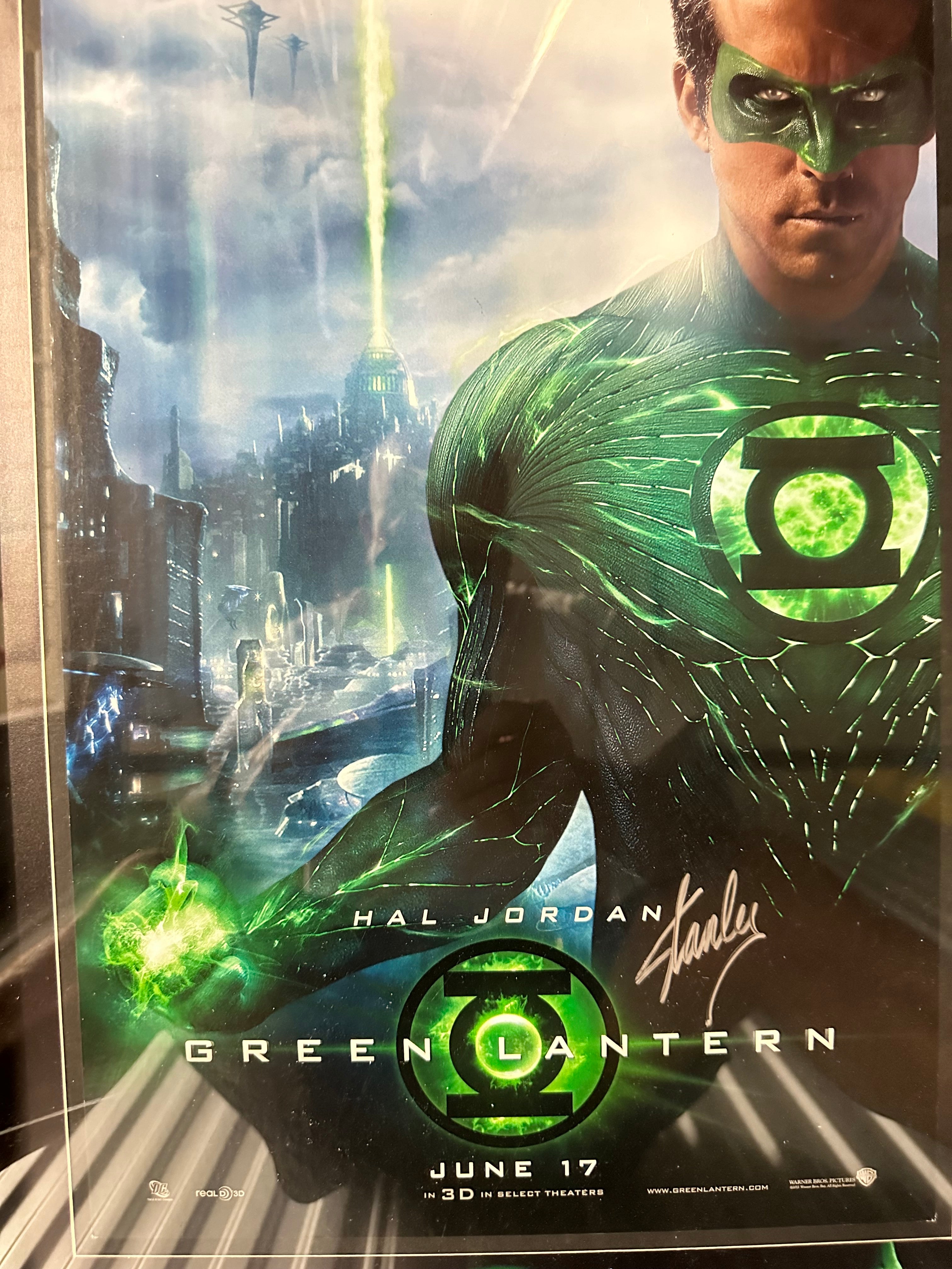 Stan Lee Autographed Green Lantern