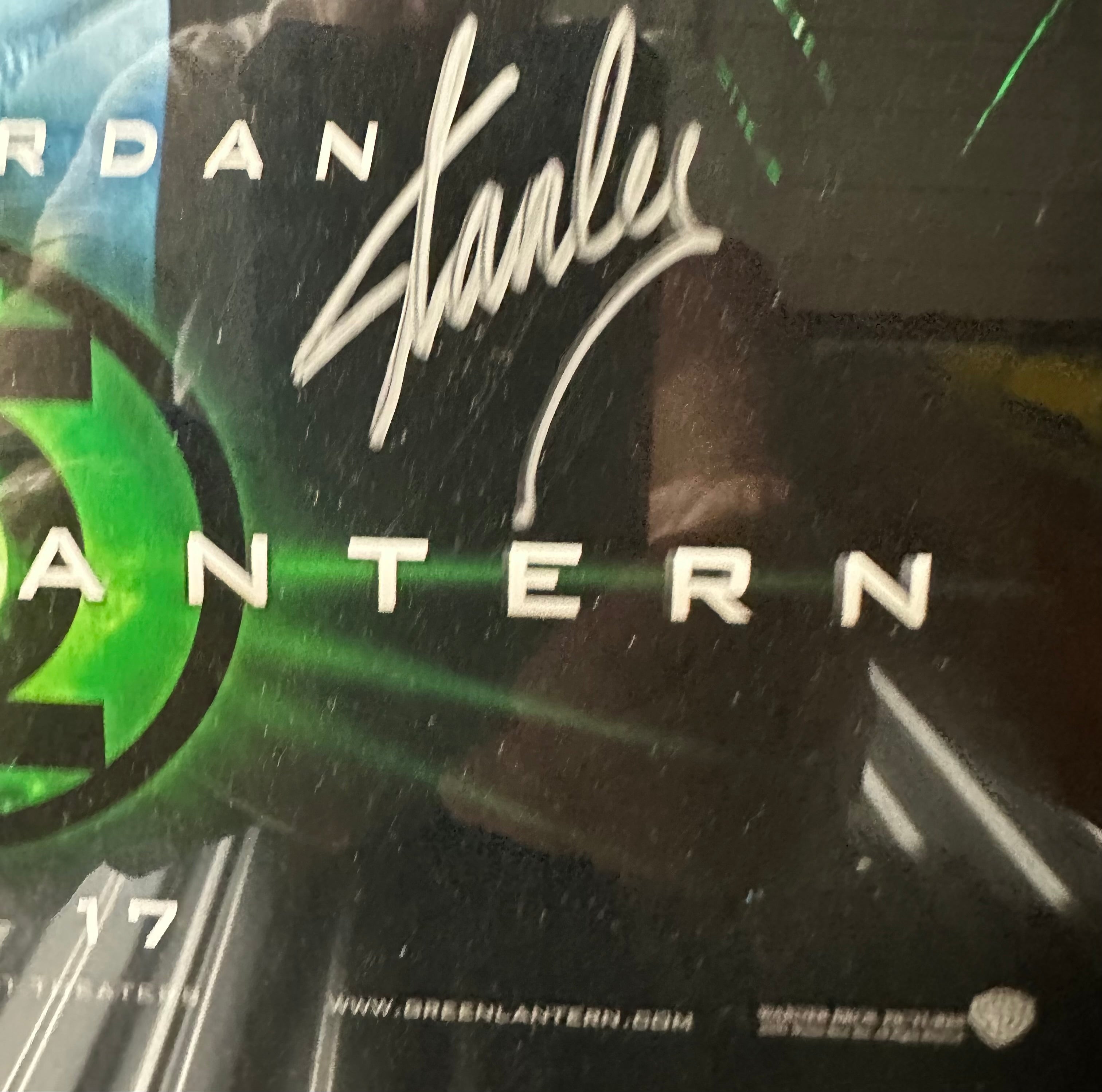 Stan Lee Autographed Green Lantern
