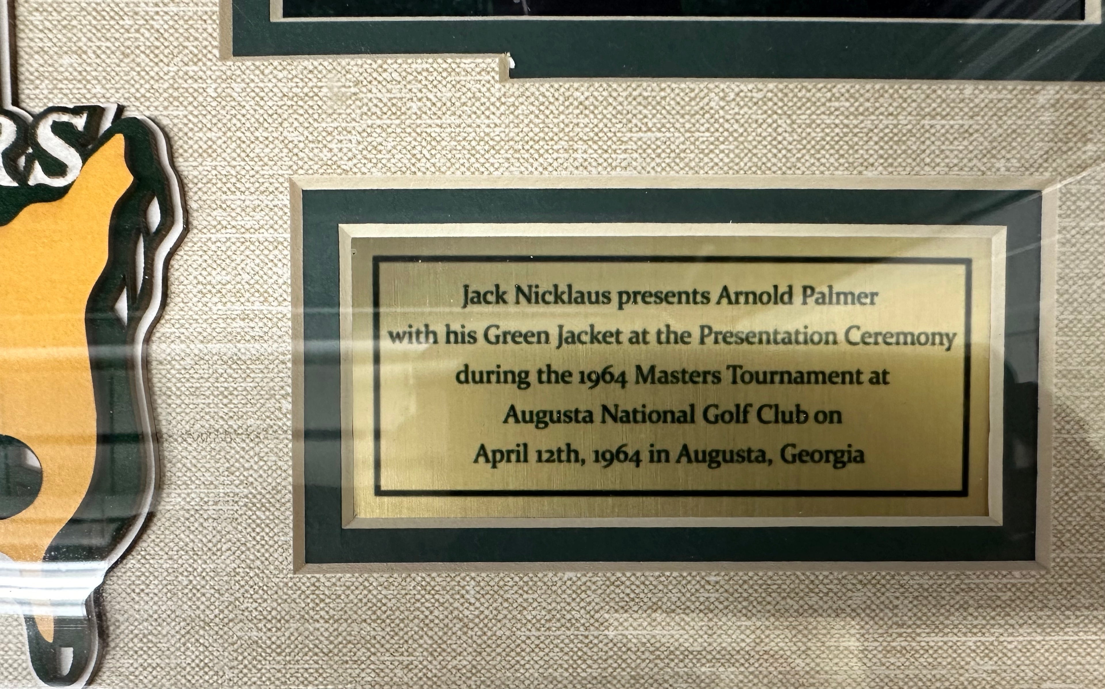 Golf Legends - The Masters Jack Nicklaus & Arnold Palmer