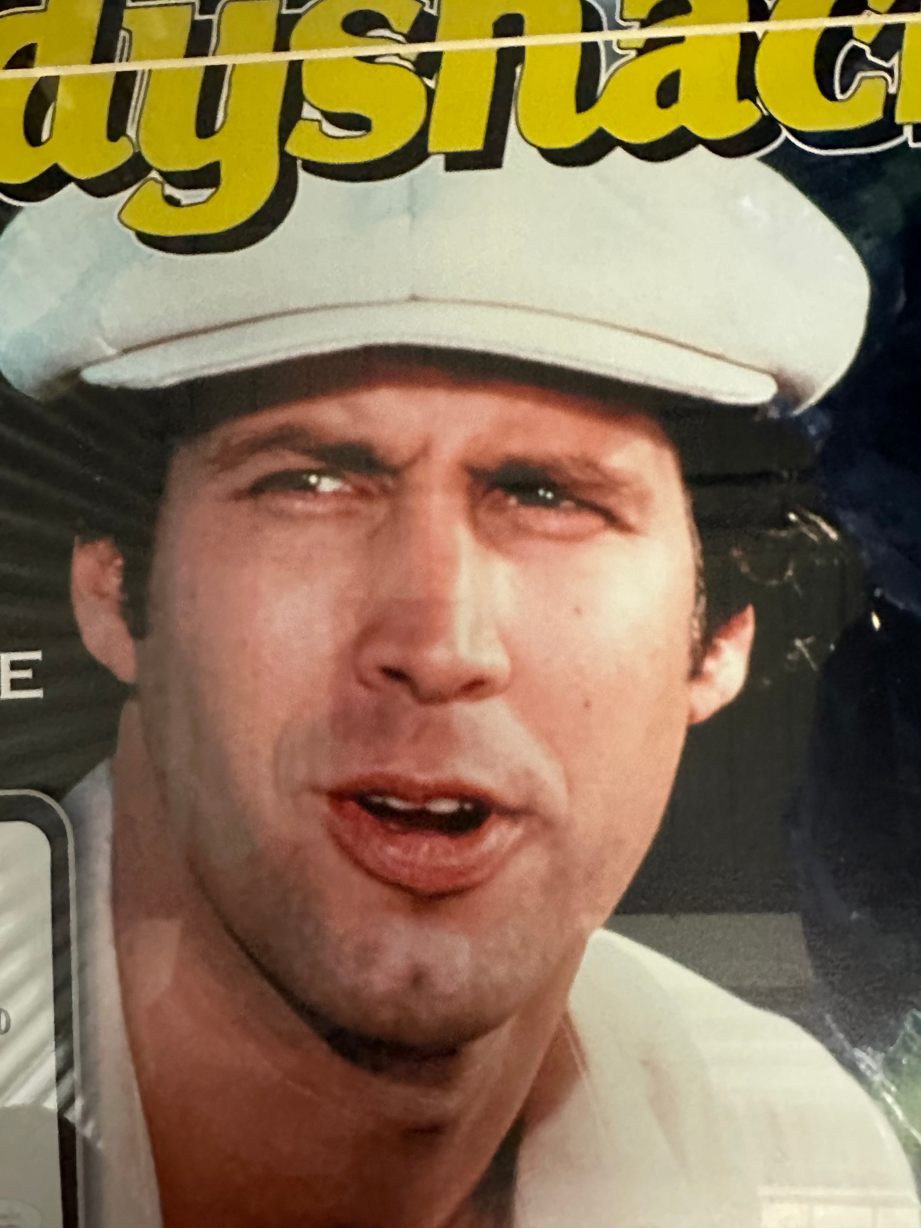 Caddyshack - Chevy Chase Autographed golf card