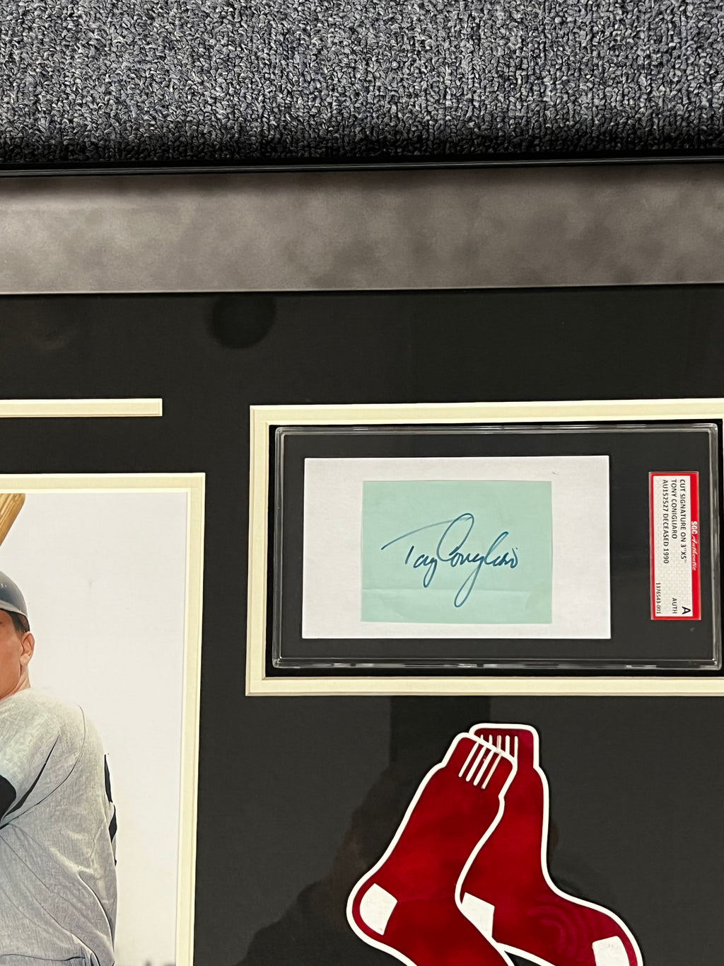 Boston Red Sox - Tony Conigliaro Autographed