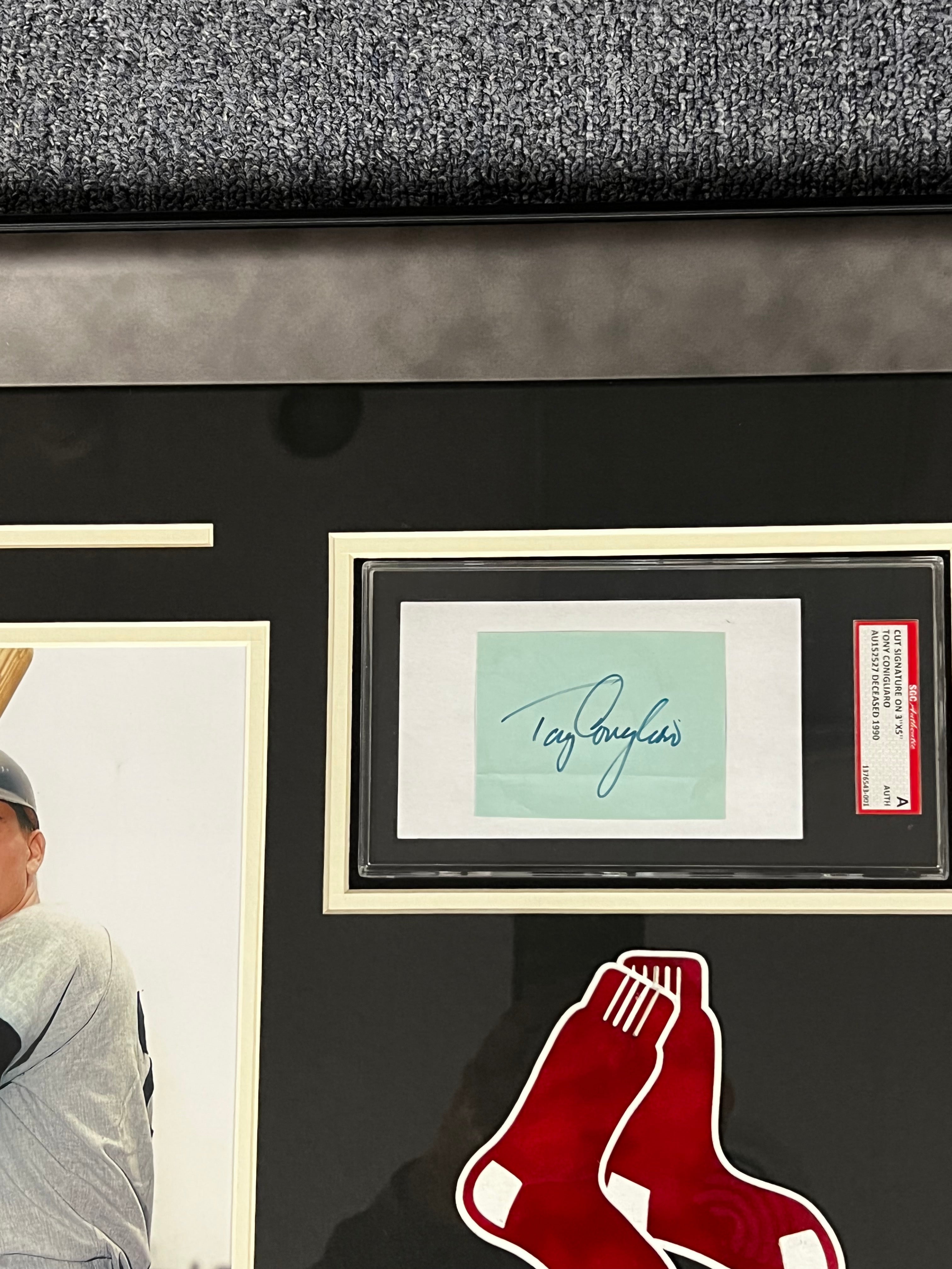 Boston Red Sox - Tony Conigliaro Autographed