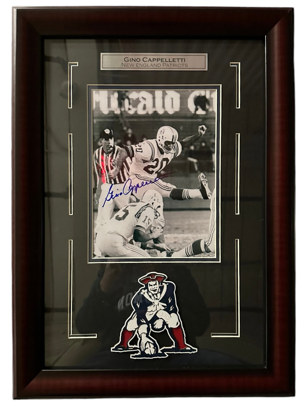 New England Patriots - Gino Cappelletti Autographed