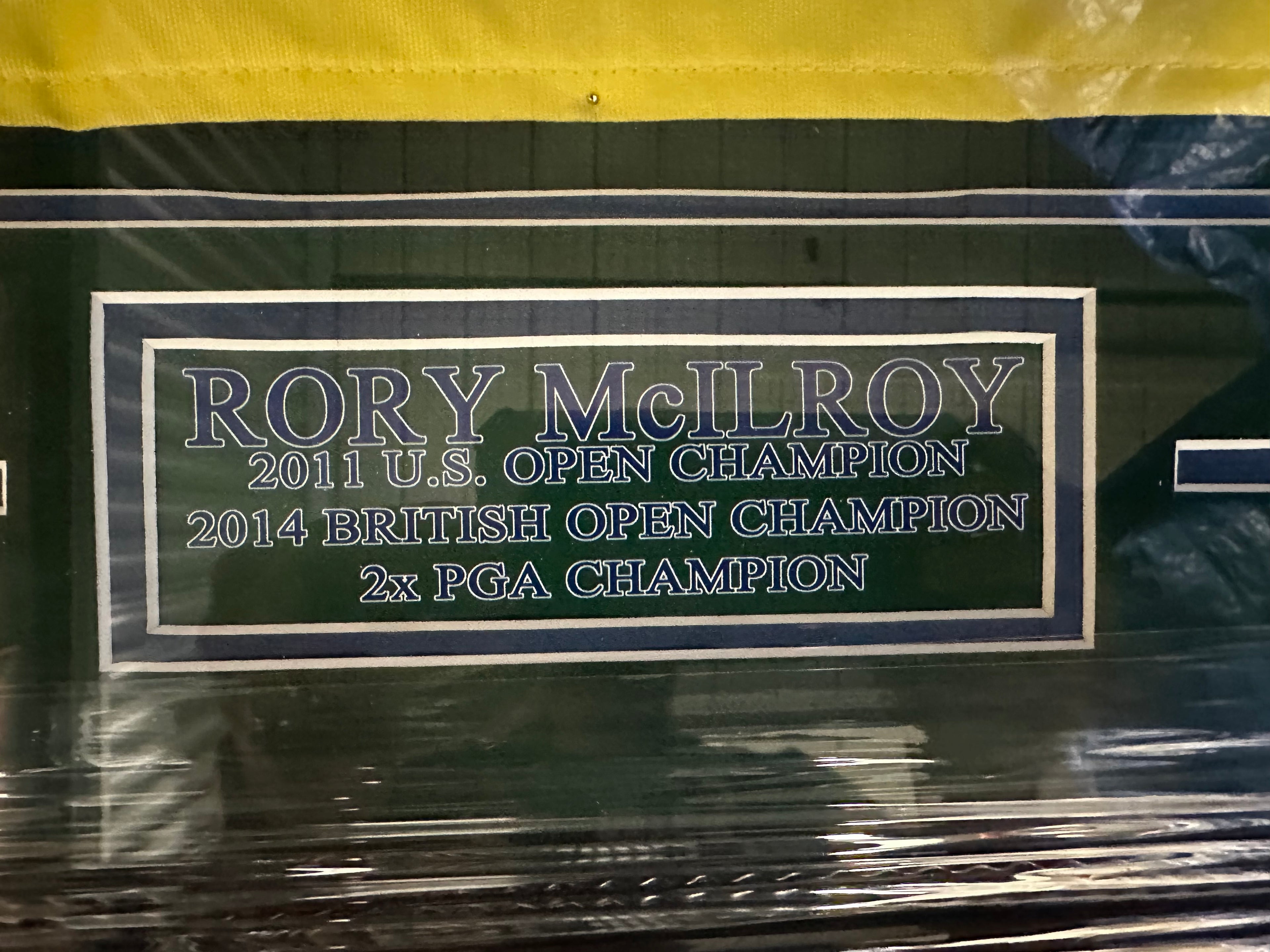 Rory McIlroy Autographed Wachovia Flag