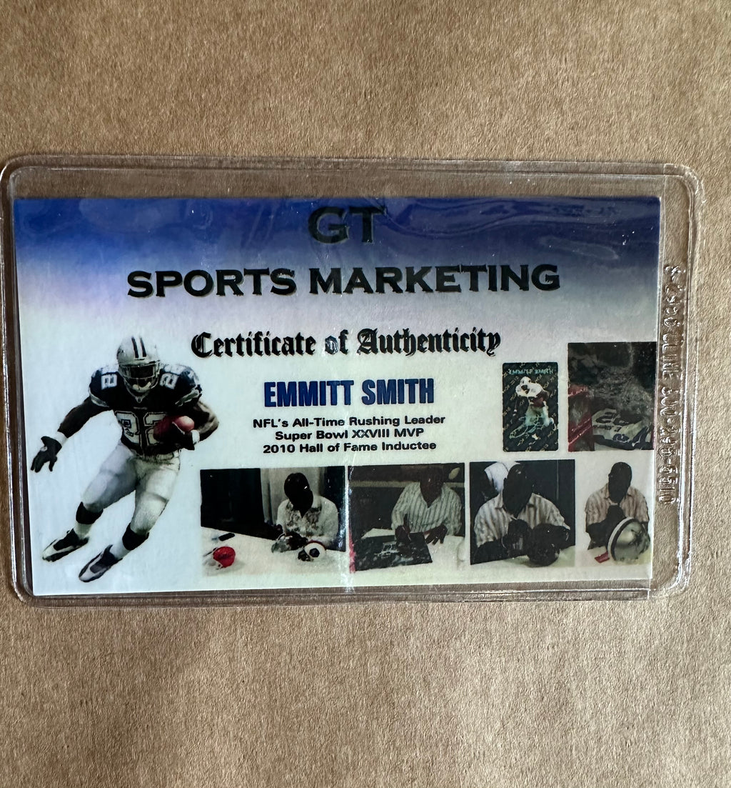 Dallas Cowboys - Emmitt Smith Autographed