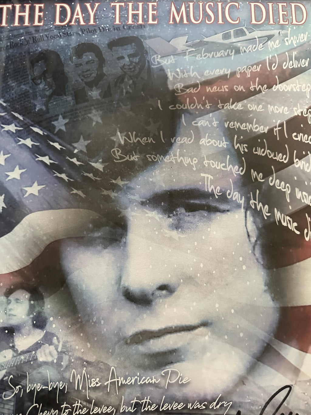 Don McLean "The Day the Music Died" Autographed