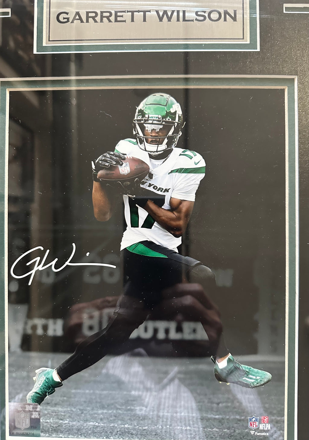 NY Jets - Garrett Wilson Autographed