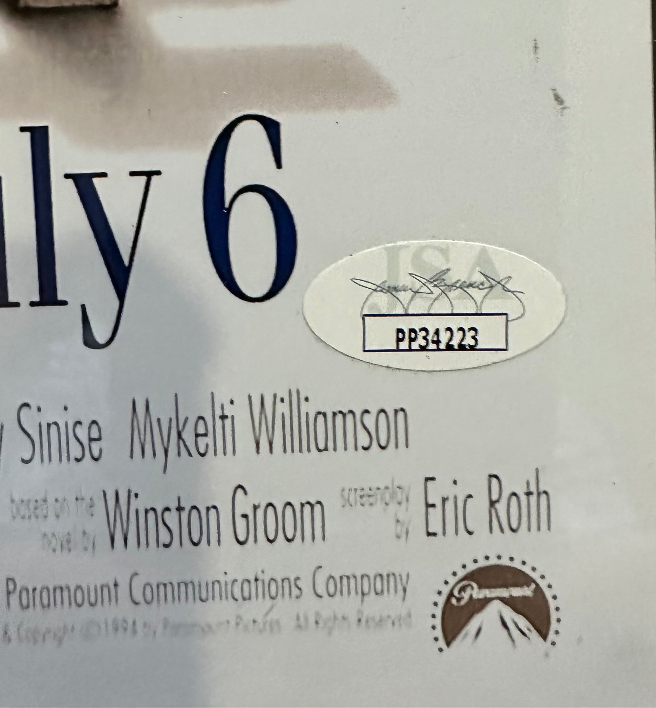 Forrest Gump - Tom Hanks Autographed