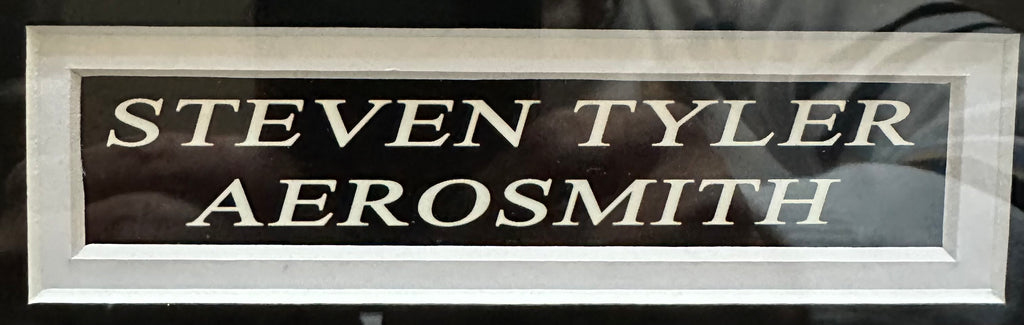 Aerosmith - Steven Tyler at Piano Autographed