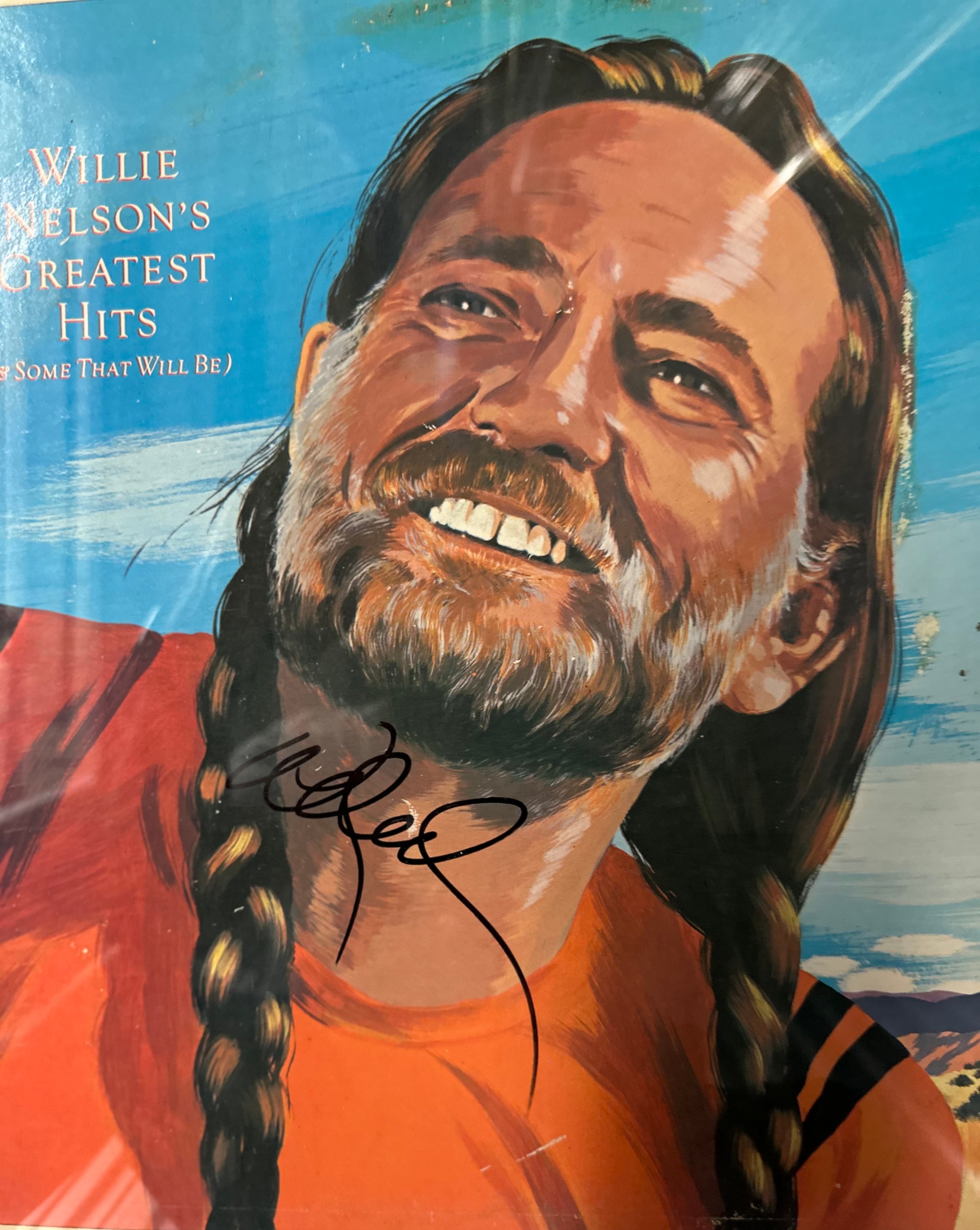 Willie Nelson Autographed Greatest Hits Album