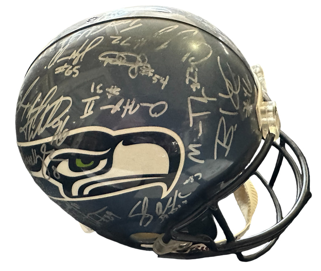 Seattle Seahawks - 2004 Team Autographed Helmet