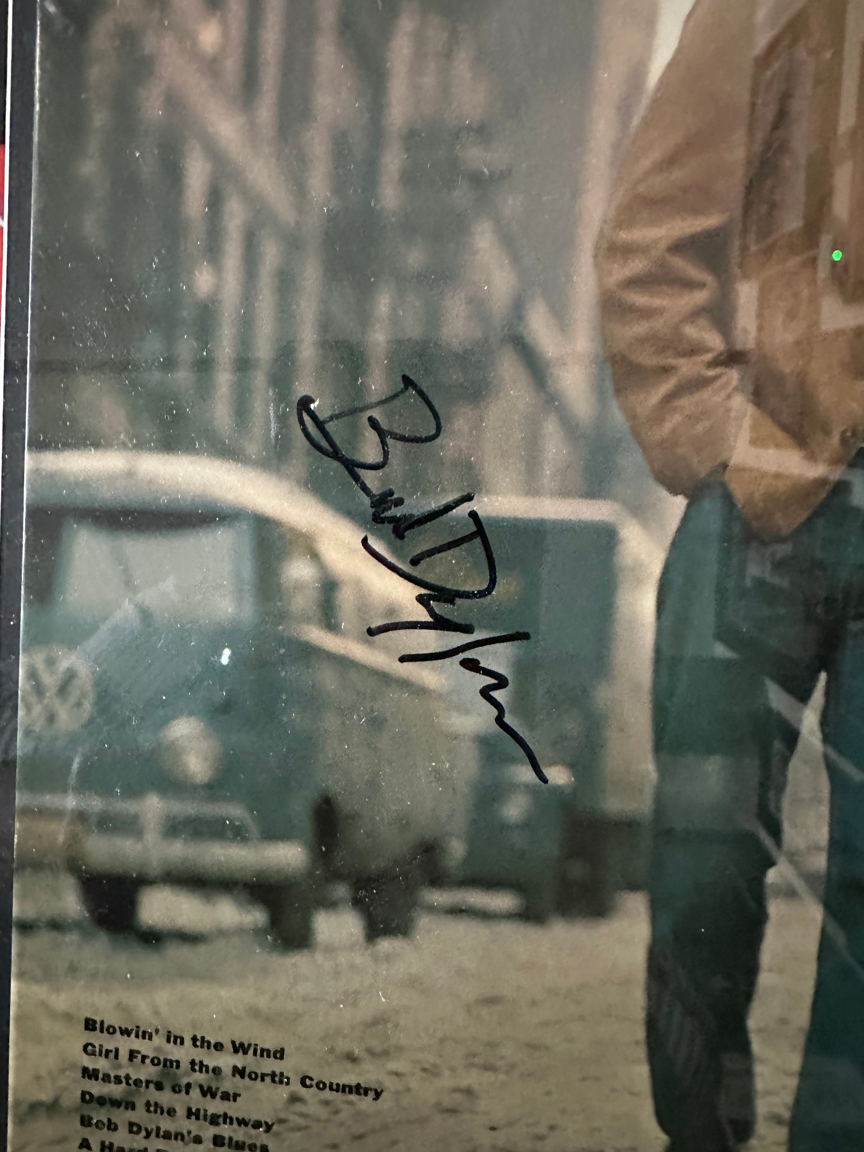 Bob Dylan Autographed "The Freewheelin" Album