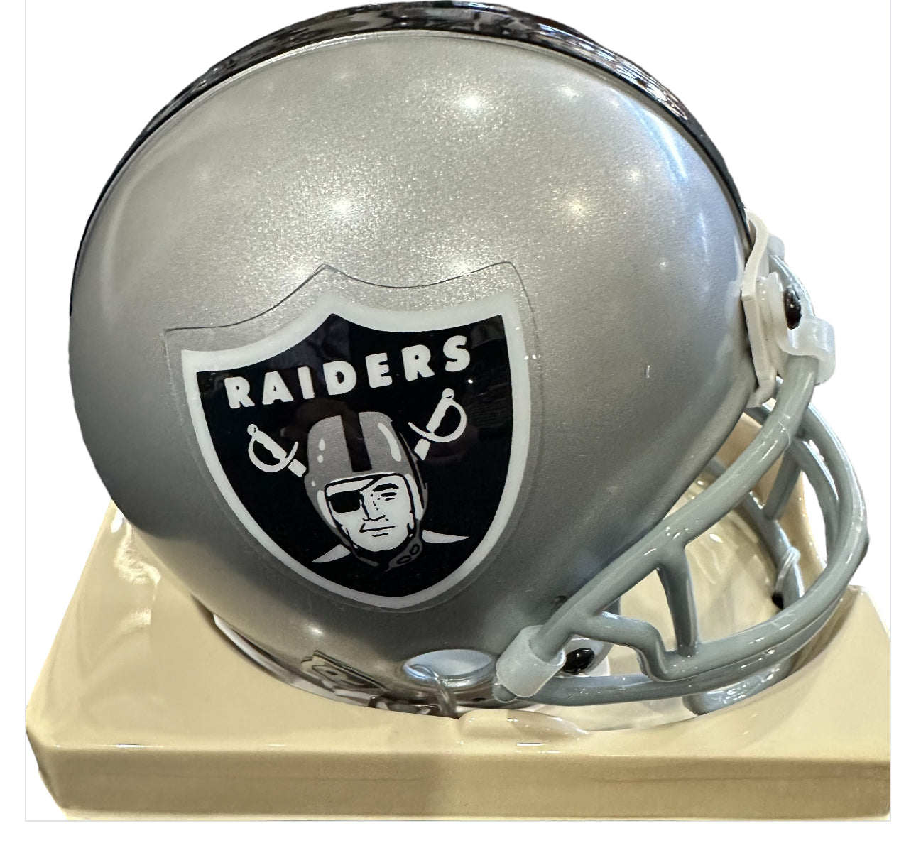 Oakland Raiders - Tim Brown Autographed Mini Helmet