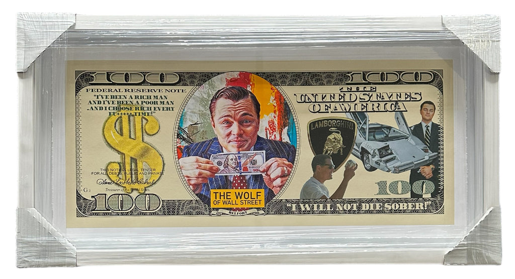 The Wolf of Wallstreet Panoramic with Leonardo DiCaprio