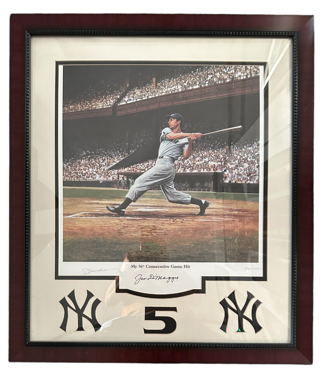 New York Yankees - Joe DiMagio Autographed