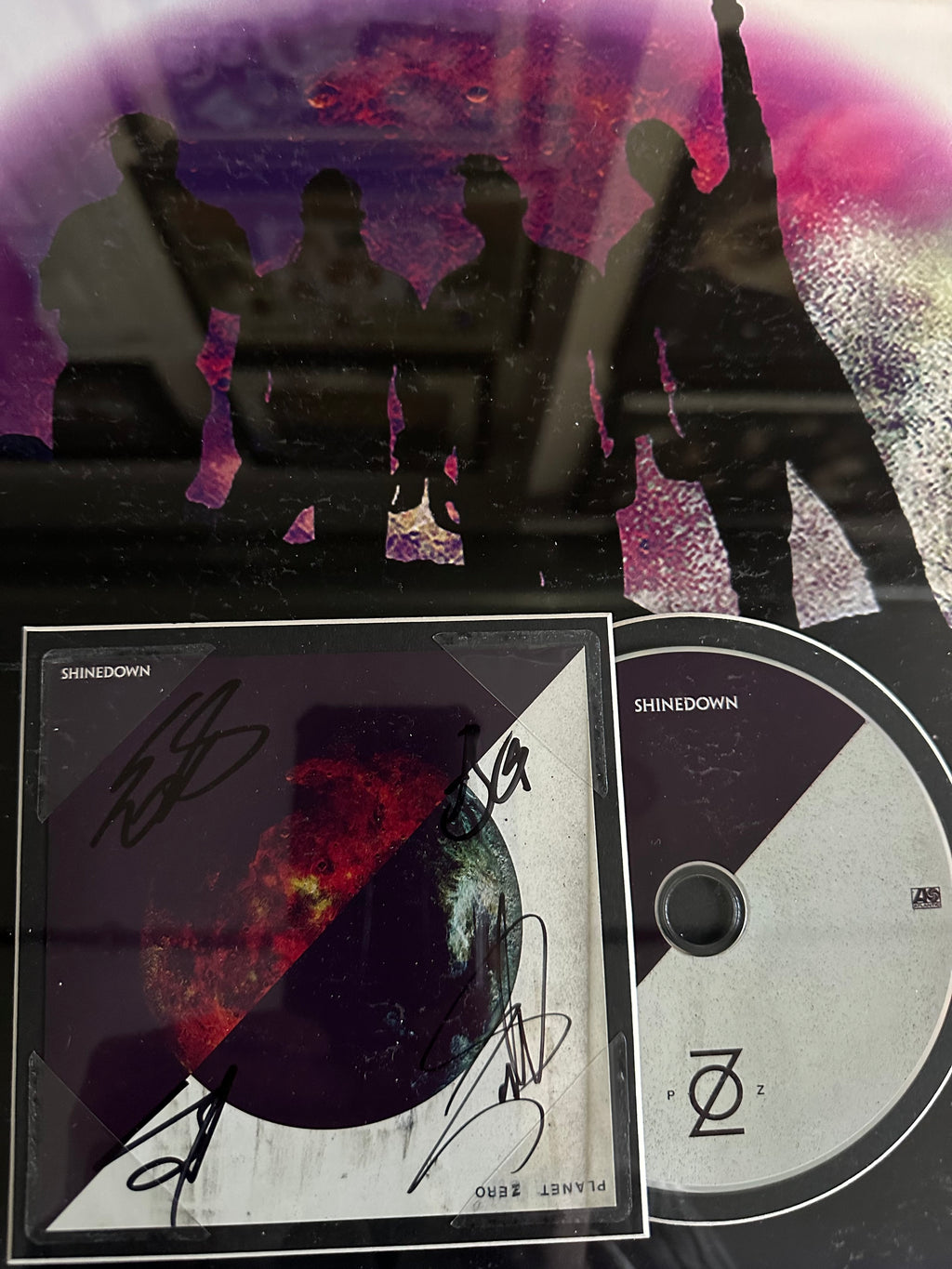 Shinedown Autographed CD