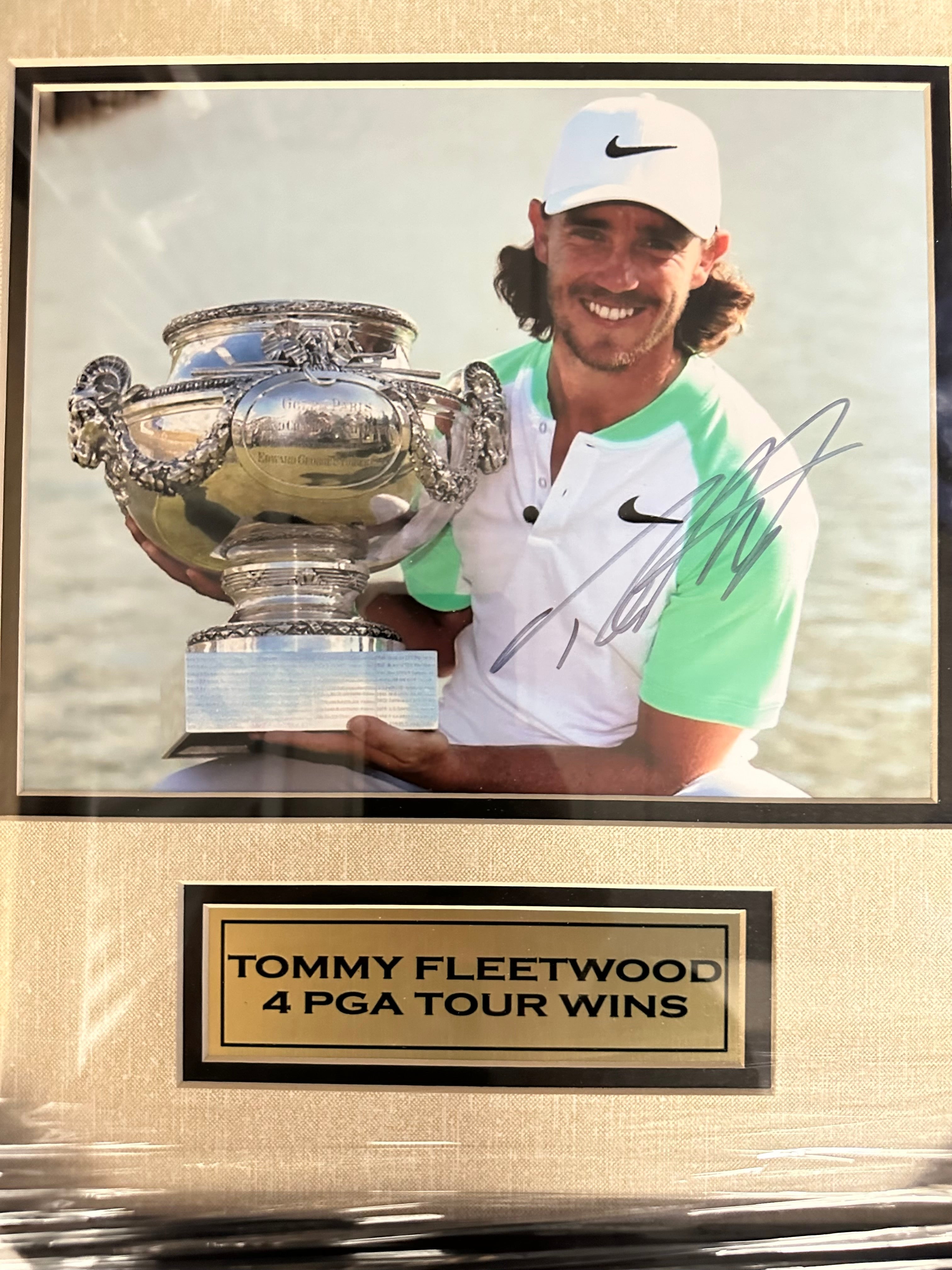 Tommy Fleetwood Autographed - 2025 FedEx PGA Winner!