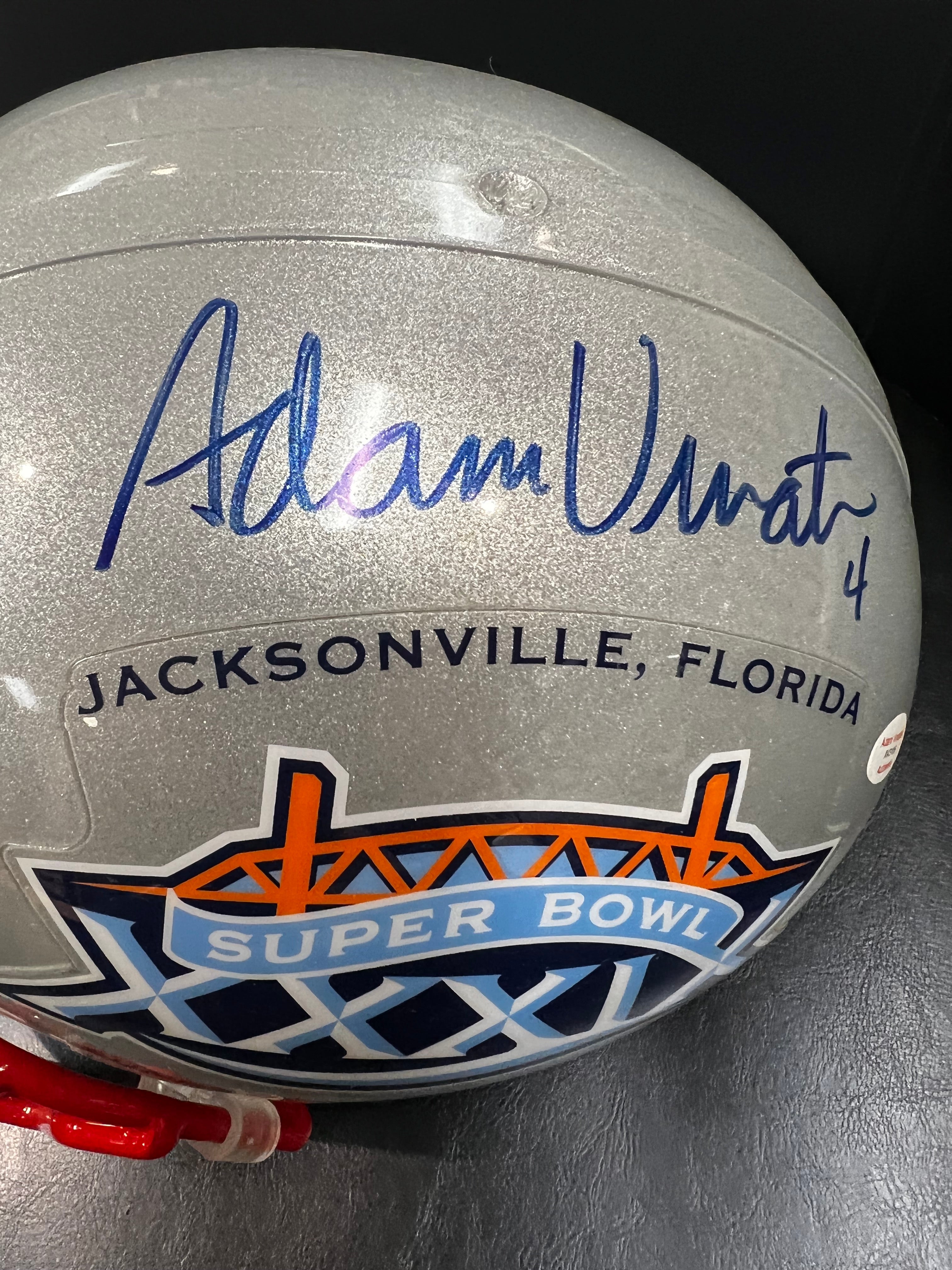 New England Patriots - Adam Vinatieri Signed Super Bowl Helmet